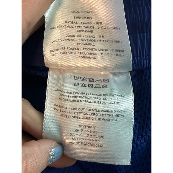 Givenchi blue men track pants size 52 - US 36 - Picture 6 of 16